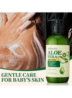 Kormesic Aloe Vera Body Wash - 500ml Soothing & Hydrating Body Wash  - Image 5