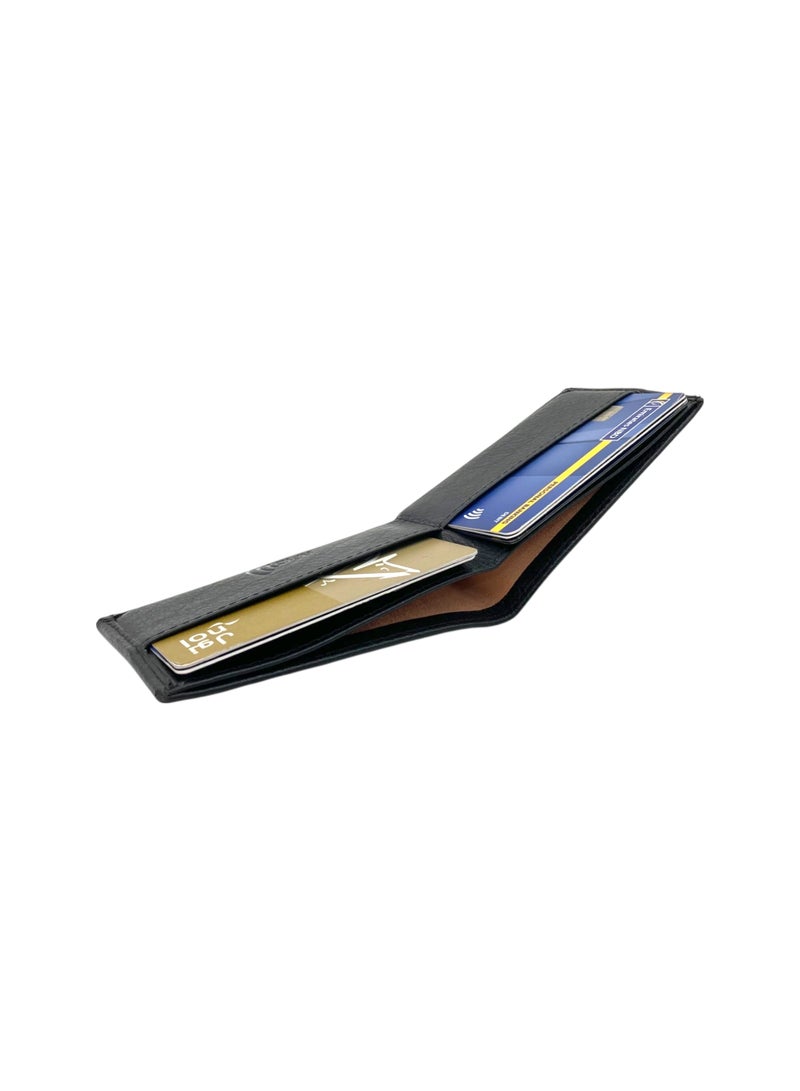 LAVERI LEATHER Slim Card Case & Cash Wallet Compact Size # 707N - Image 4