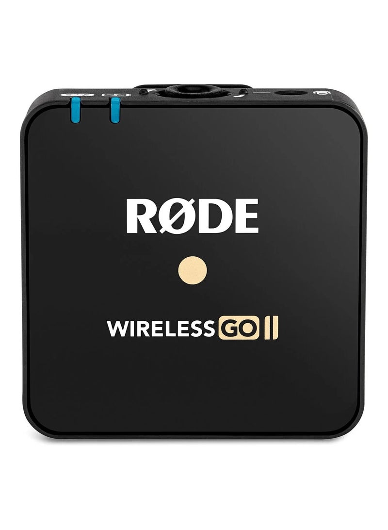 نظام ميكروفون رقمي لاسلكي مدمج لشخصين Wireless GO II / مسجل (2.4 جيجاهرتز، أسود) - Image 3