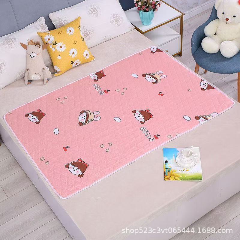 Diaper Mat For The Elderly Waterproof Washable Queen-Size Bed Care Mat Aunt Mattress Menstrual Mat Ultrasonic Four-Layer Integrated - Image 1