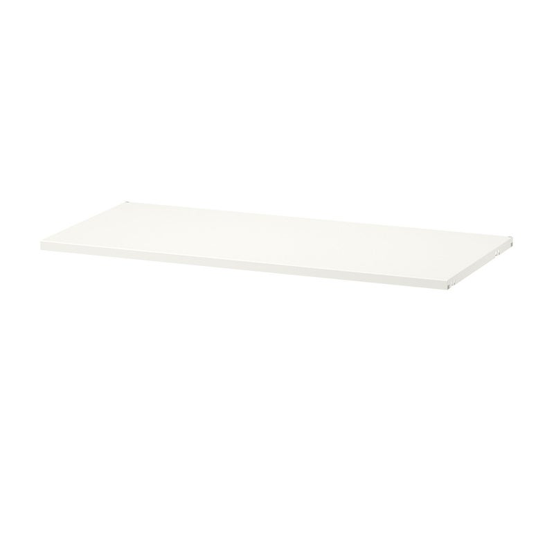 Baitique Metal Wall Shelf, White, 80x40 cm - Image 1