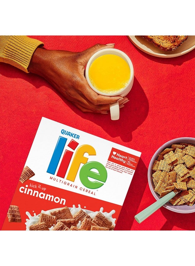 Quaker Life Breakfast Cereal, Cinnamon, 13oz Boxes (3 Pack) - Image 5