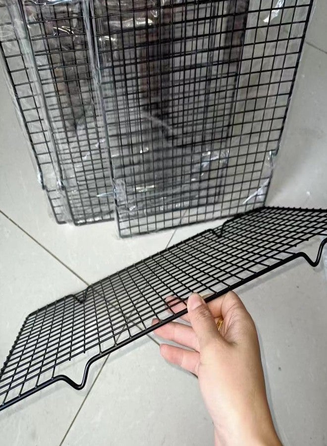 HLCM 15.7''x9.8' Multi-Functional Cooling Racks -2PCSBaking Cooling Racks - Cookie Cooling Racks for Kitchen, Great for Cooling Biscuits/Bread/Paper Cups Cakes (2PCS 15.7''x9.8'') - Image 3
