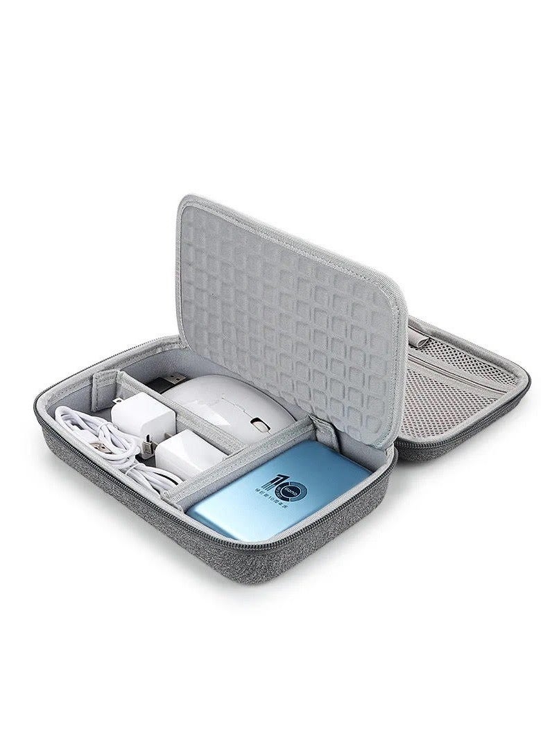 بيوينتي شنطة تنظيم شواحن وكابلات واكسسوارات الكترونية مصنوعه من مادة EVA - Image 1