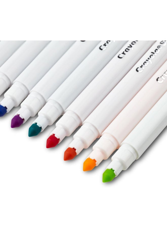 Crayola أقلام ماركر قابلة للغسل، نصائح سوبر، 20 قطعة - Image 3