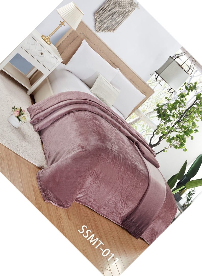Moon 1 Piece Soft Bed Polyester Blanket single Size 150*200 cm  - Image 2