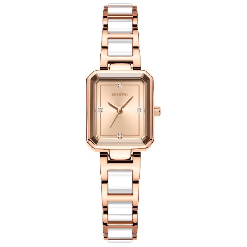 Stainless Steel Band Water Resistant Quartz Movement Watch