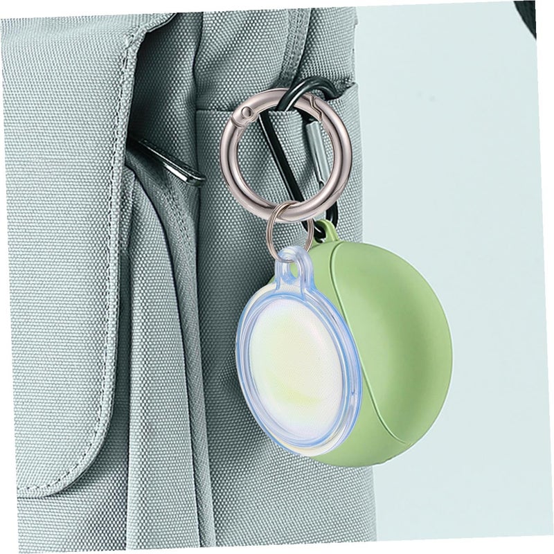 Transparent TPU Protective Case With Keychain For Airtags Pet Tracking Anti Lost - Image 5