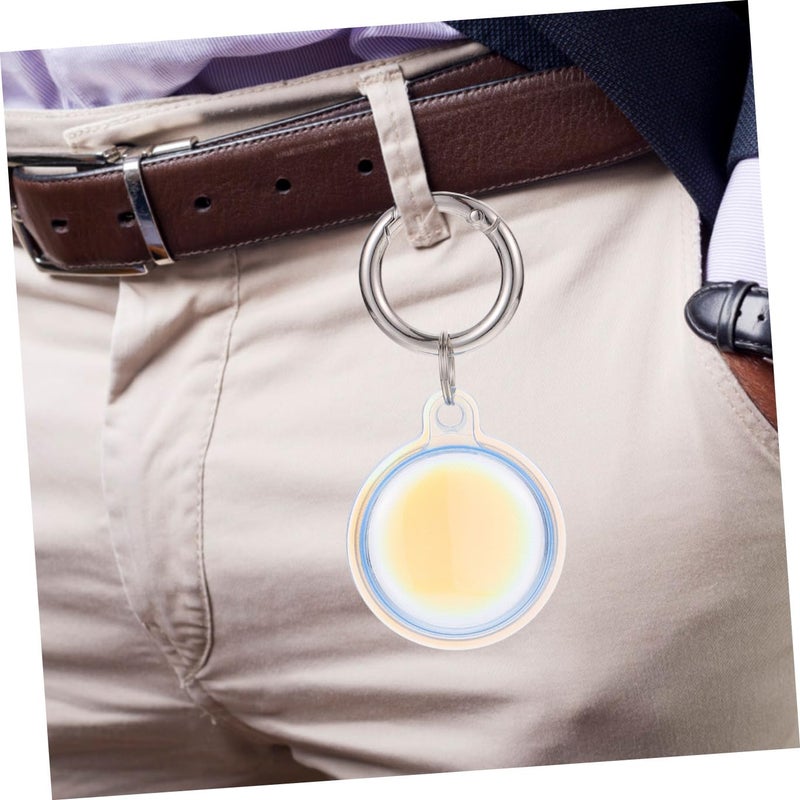 Transparent TPU Protective Case With Keychain For Airtags Pet Tracking Anti Lost - Image 4