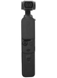 VKL Pocket 3 Silicone Cover, Protective Case Lens Protector Scratch-Resistant Sleeve Skin Compatible with DJI OSMO Pocket 3 Creator Combo Accessories(Black)  - Image 1