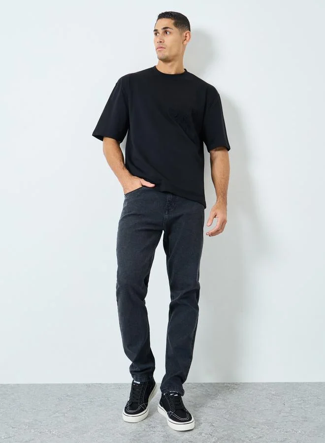 Styli Cotton Stretch 5-Pocket Slim Fit Jeans