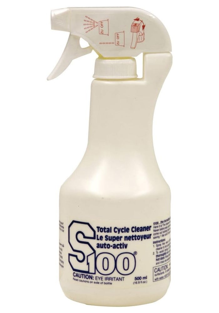 S100 12500S Total Cycle Cleaner Bottle - 16.9 oz. - Image 1