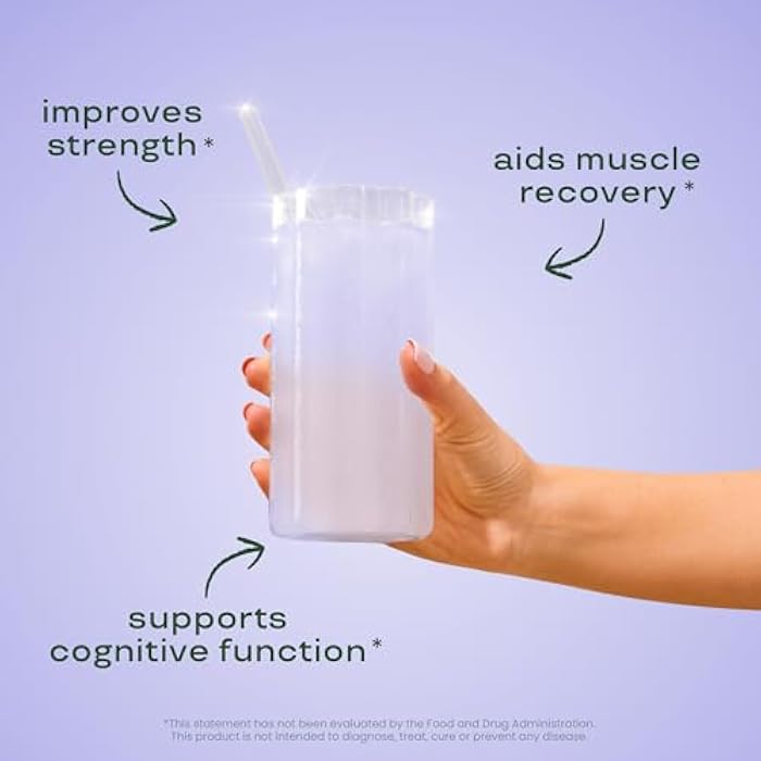 Bloom Nutrition Creatine Monohydrate Powder, 5g Micronized Creatine per Serving, Supports Muscle Recovery, Strength, Endurance, Pre or Post Workout, Gluten Free, Non GMO, Unflavored, 40 SVG, 7.3 oz - Image 4