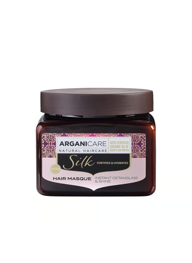 Arganicare Silk Hair Masque 500ml - Image 1