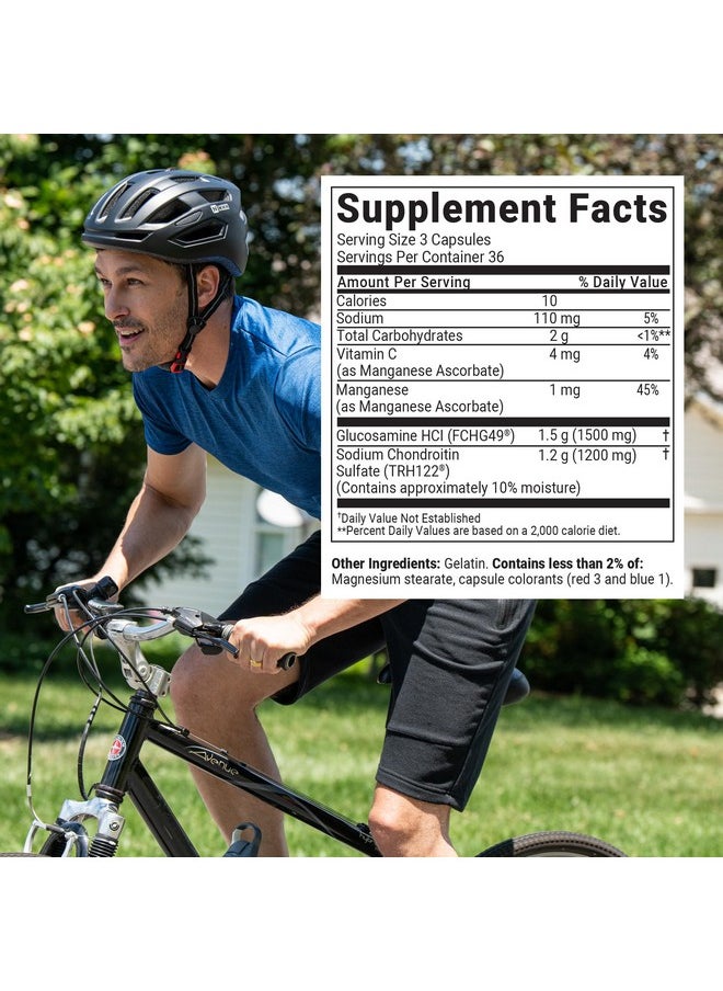 Nutramax Laboratories Nutramax Cosamin® DS Joint Health Supplement with Glucosamine & Chondroitin for Men’s & Women's Joint Health, 108 Capsules  - Image 5