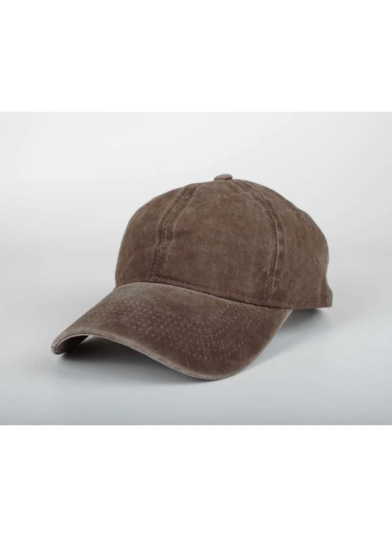 Şapka Market Hat Market Plain Vintage Cap Hat Brown