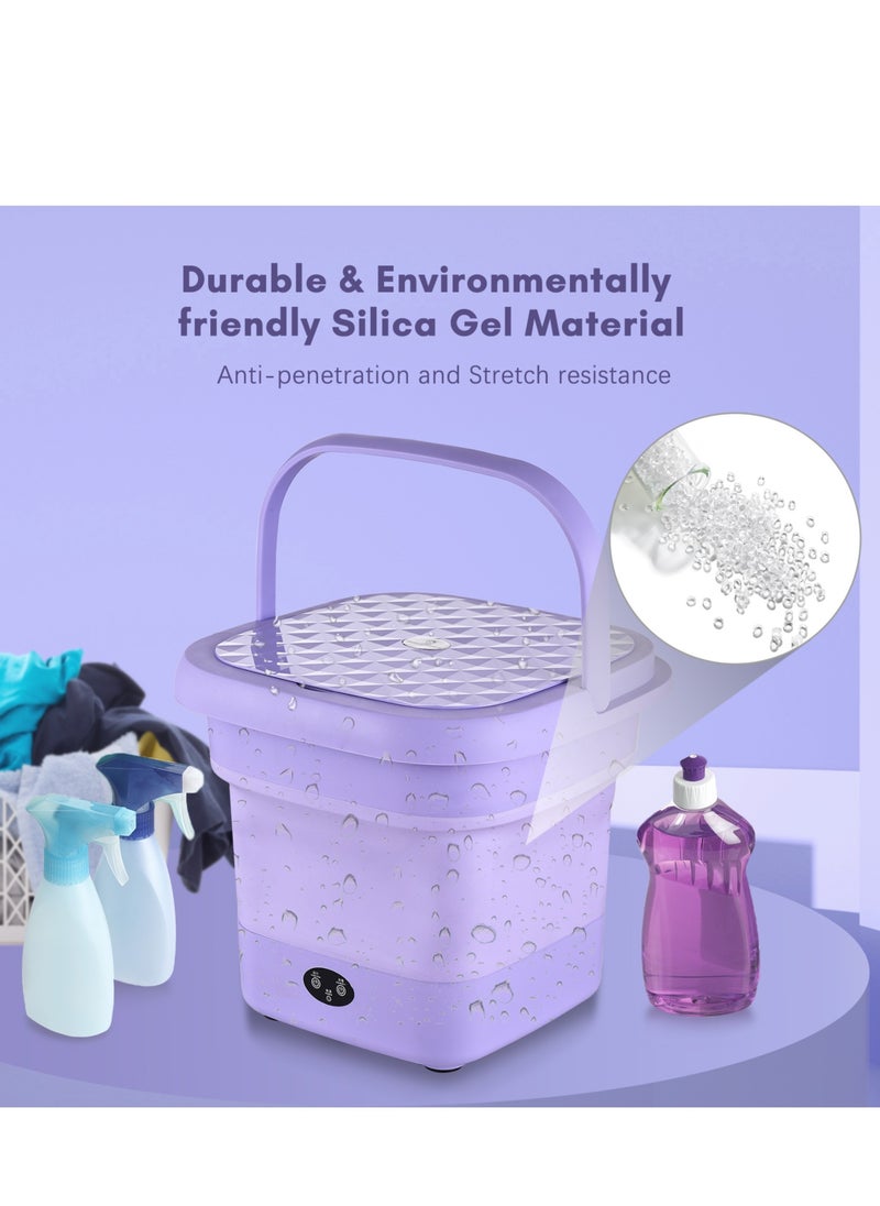 Portable Folding Washing Machine for Clothes Socks Underwear Mini Electric Barrel Laundry Cleaning Machines Centrifugal Washer for Travel Dormiotry Office - pzsku/ZAC9987CF74003837729AZ/45/_/1734075779/ba0a6e27-a053-45fc-a93d-55020a38853f