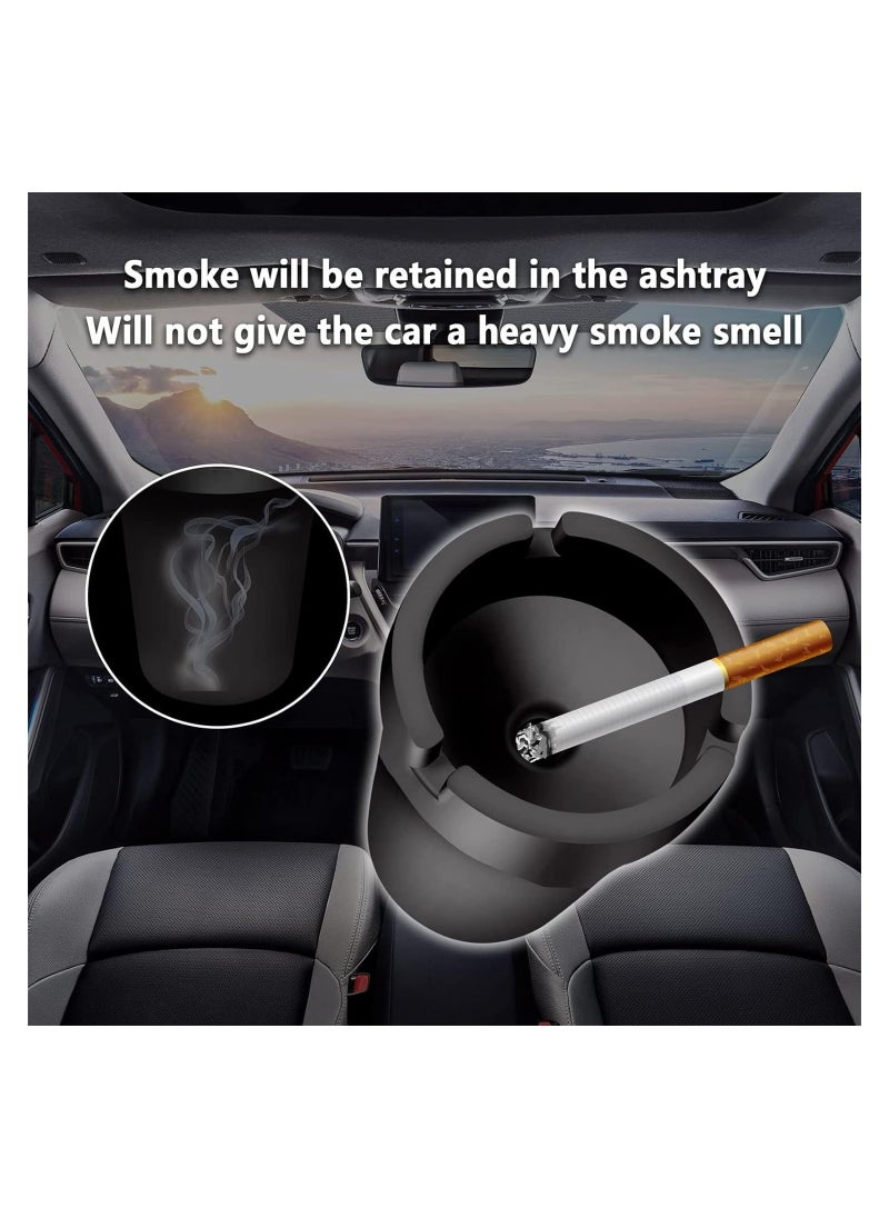 Portable Car Ashtray with Detachable Lid Windproof Bucket Car Ashtray Smell Proof Ashtray for Most Car Cup Holder Outdoor Home Office - pzsku/ZAC998E6FDDD6B6E877DEZ/45/_/1711188997/332eac93-4182-4fe0-9f1f-2d3558b40807