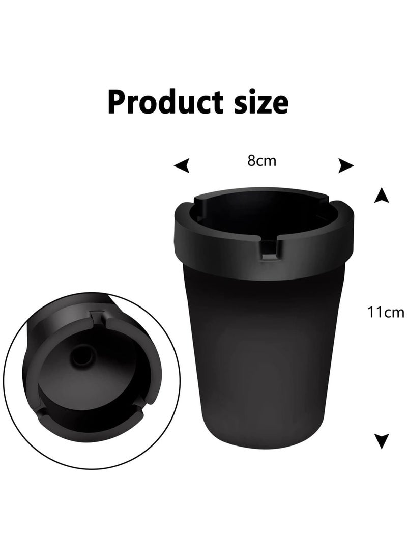 Portable Car Ashtray with Detachable Lid Windproof Bucket Car Ashtray Smell Proof Ashtray for Most Car Cup Holder Outdoor Home Office - pzsku/ZAC998E6FDDD6B6E877DEZ/45/_/1711188999/71d32193-029d-463c-9a5c-f9e90f9ee337