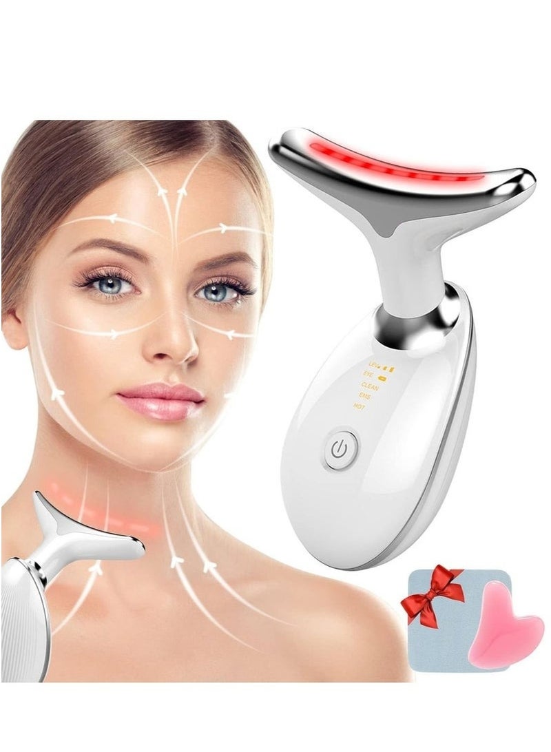 Face and Neck Massager Device Anti-Aging Wrinkle and Double Chin Remover Lifting and Tightening Beauty Tool - Image 3