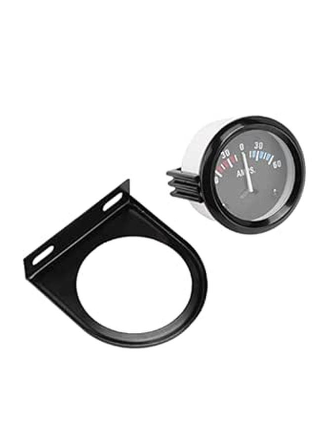 60A Car Ammeter Voltmeter Gauge With Backlight Easy Installation Universal Fit - Image 1