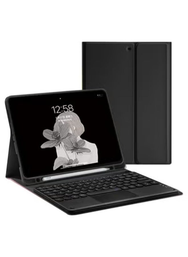 JAJEEK Samsung Galaxy Tab S6 Lite (P610/P615) Touchpad Smart Case – Slim Lightweight Protective Keyboard Case with Built-In Precision Touchpad, Multi-Angle Viewing Stand, Full-Body Protection, Shockproof Cover for Work & Entertainment, Black  - Image 1