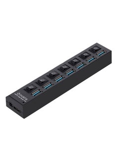نيبمينينت موزع USB به 7 منافذ أسود  - Image 2