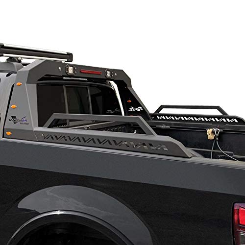 VANGUARD VGRB-2131BK Black Delta Bed Bar Roll Bar | Fits 07-25 Half-Ton Trucks - Image 2