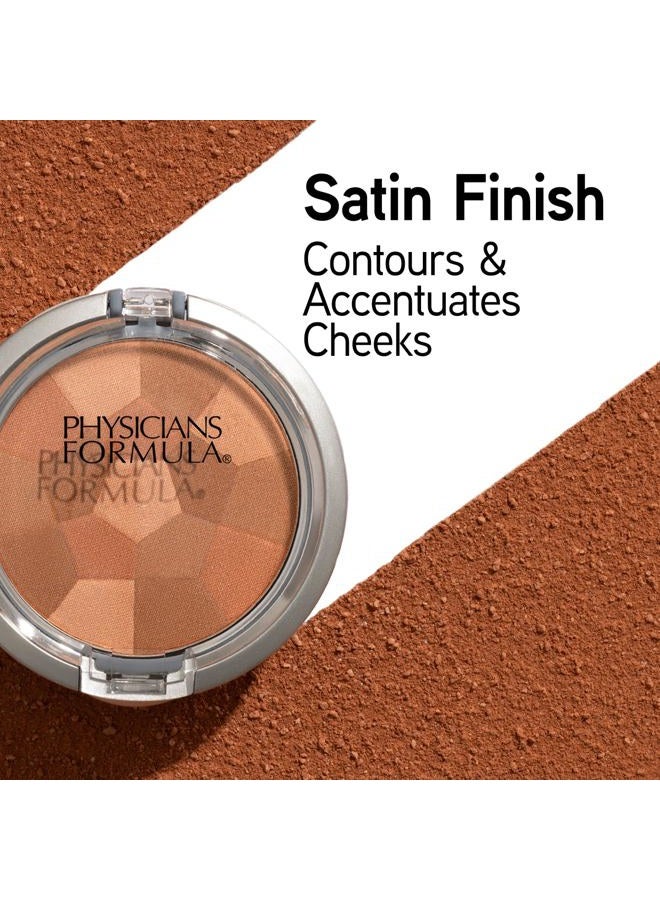 Physicians Formula لوحة بودرة أحمر خدود متعددة الألوان، تم اختبارها من قبل أطباء الجلد، - Image 2