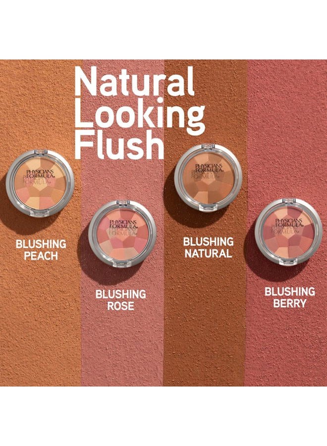 Physicians Formula لوحة بودرة أحمر خدود متعددة الألوان، تم اختبارها من قبل أطباء الجلد، - Image 3