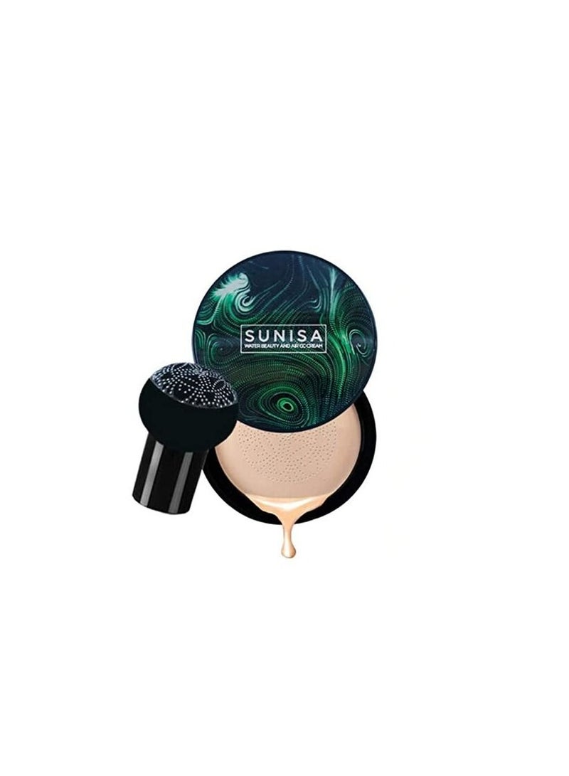  BOUNDS Sunisa Mushroom Air Cushion CC Cream Concealer Moisturizing Foundation Primer Makeup