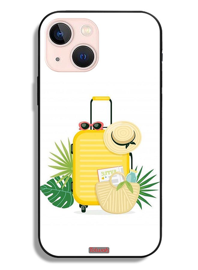 Tolwak Apple iPhone 13 mini Protective Case Summer Digital Art - Image 2