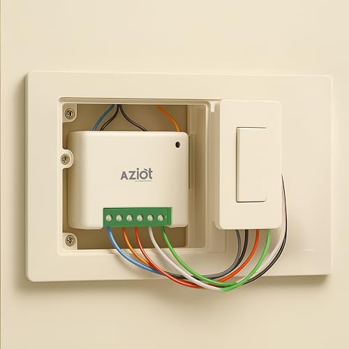 AZIOT 1 Node(16amp) Smart Switch - WiFi/Bluetooth Communication - Made in India - Timer Function - Works with Google Home and Amazon Alexa - Image 2