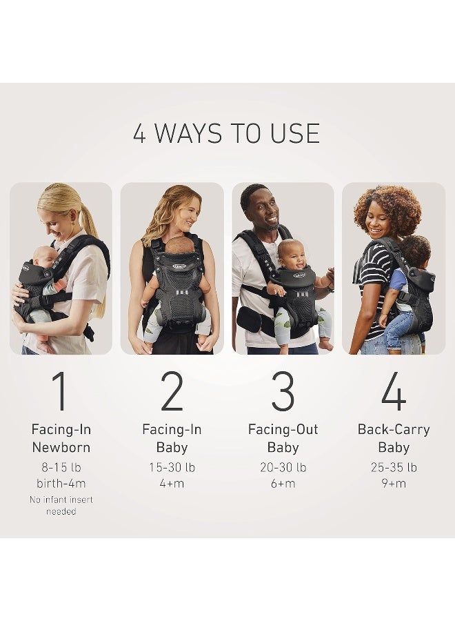 GracoÂ® Premier Cradle Meâ„¢ Air 4-in-1, Black Onyx - Image 3