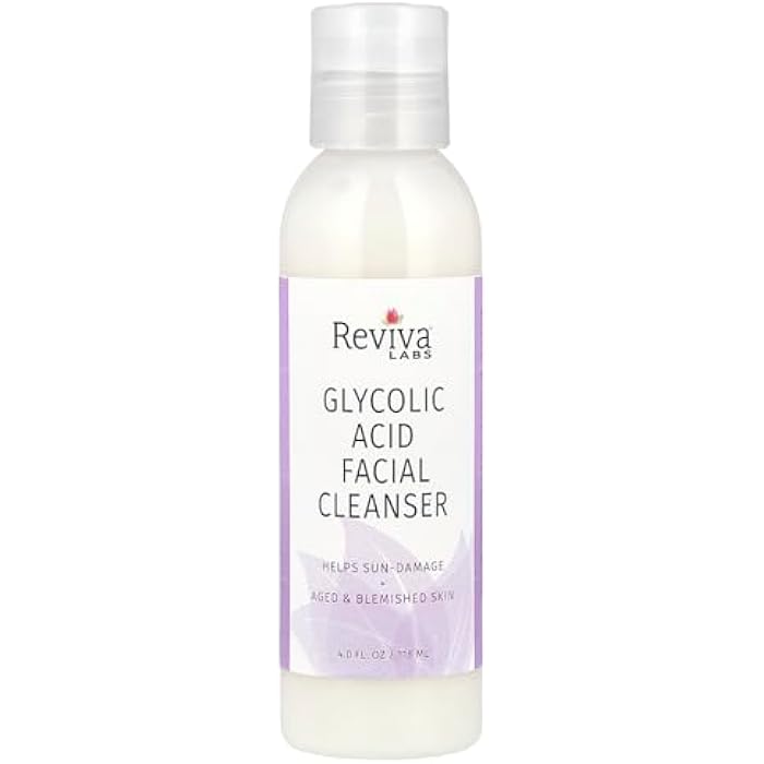 REVIVA LABS - Glycolic Acid Cleanser (4.oz) - Image 1