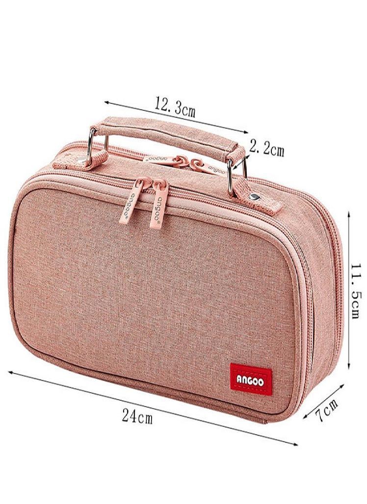 Eckek - Sagit Unisex Big Capacity Pencil Case Pen Pouch Holder Case Storage Bag - Image 1