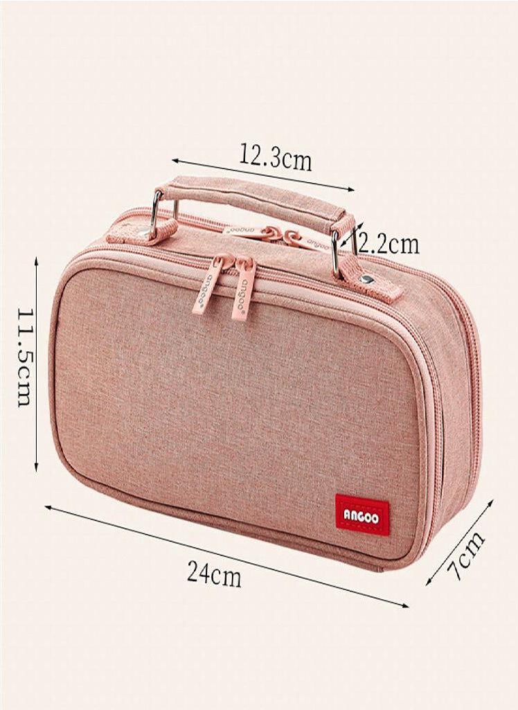 Eckek - Sagit Unisex Big Capacity Pencil Case Pen Pouch Holder Case Storage Bag - Image 1