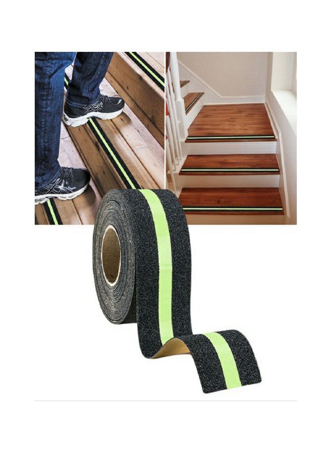 NIBEMINENT Qiangtie Night Glow Self Adhesive Tape Black/Green 16feet  - Image 3