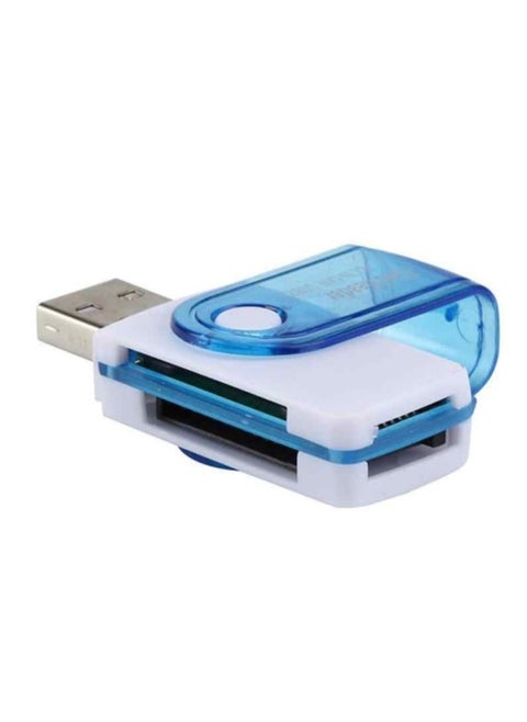 4 في 1 قارئ بطاقات ذاكرة USB 2.0 لبطاقات Micro SD و TF و M2