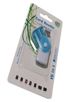 Generic 4 In 1 Memory USB 2.0 Card Reader for Micro SD, TF And M2  - Image 3