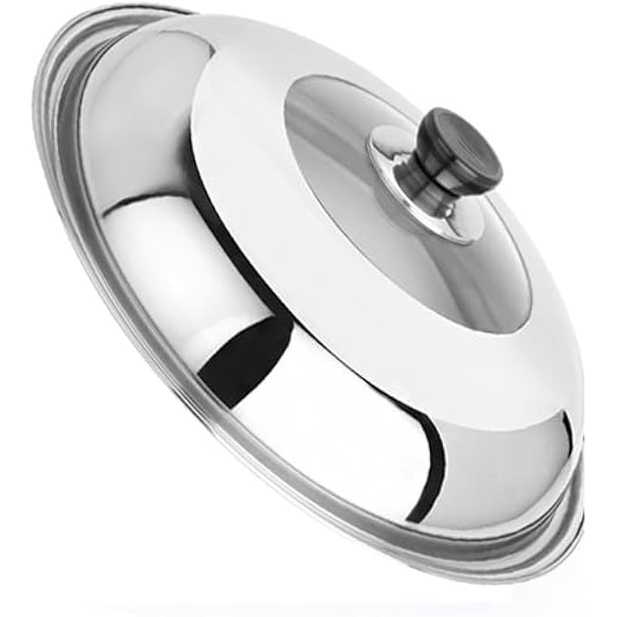 Stainless Steel Pot Cover Pot Lids Tempered Glass Transparent MultiPurpose Cover Cooking Pot Cover 32Cm 34Cm 34Cm