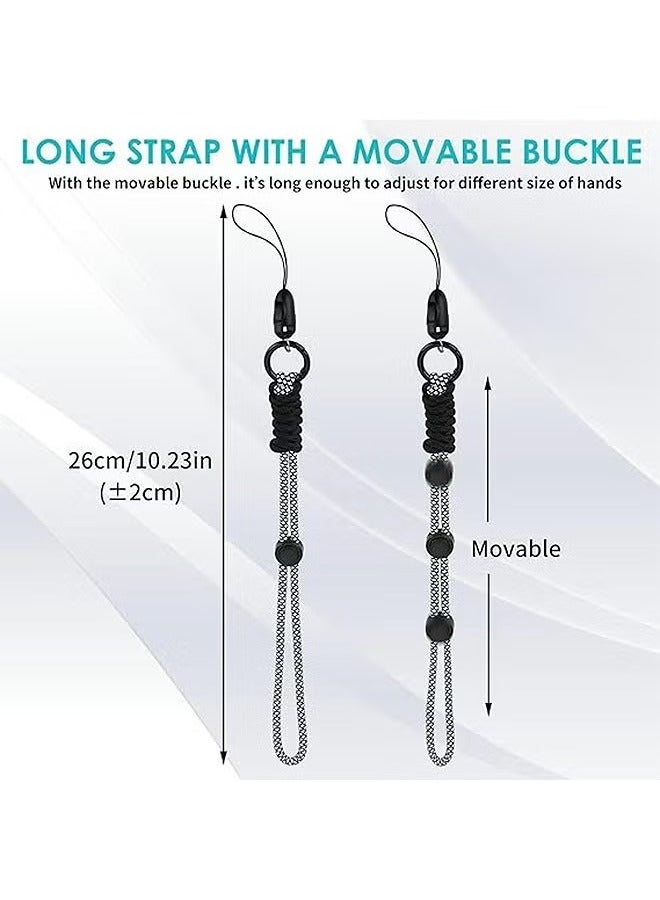 3 Pcs Hand Wrist Strap Lanyard, Adjustable Phone Wrist Straps, for Cameras USB Flash Drives Keys ID Name Tag Wallet  - Image 2