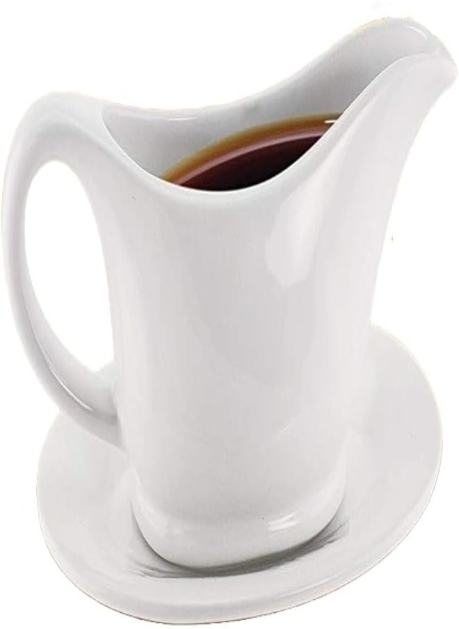 Kovot 12 Ounce Ceramic Gravy Boat And Ceramic Saucer Stand - pzsku/ZAC9A689680A57FB0979CZ/45/_/1716550888/4116157d-6d9e-423a-9f28-a21b7ad912c4