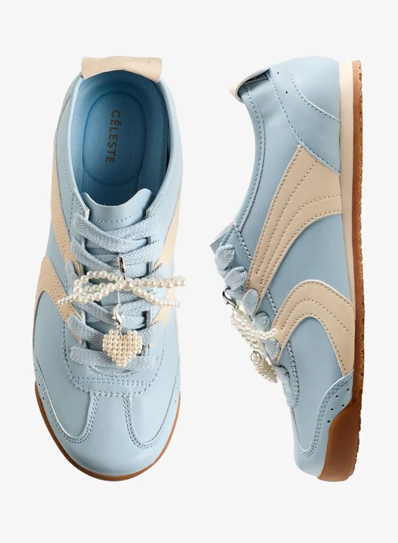 سيليست Women Pearl Embellished Sneakers