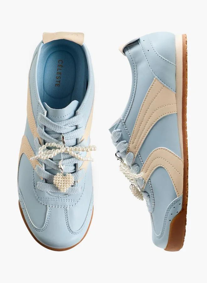 سيليست Women Pearl Embellished Sneakers