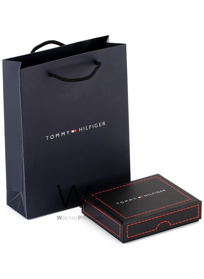 Tommy Hilfiger Plus - Tommy Hilfiger Wallet for Men Black Color Natural Leather - Image 1