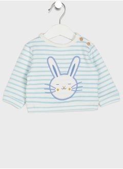 Infant Striped Sweatshirt