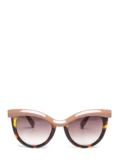 London Rag Printed Frame Pink Cateye Sunglasses