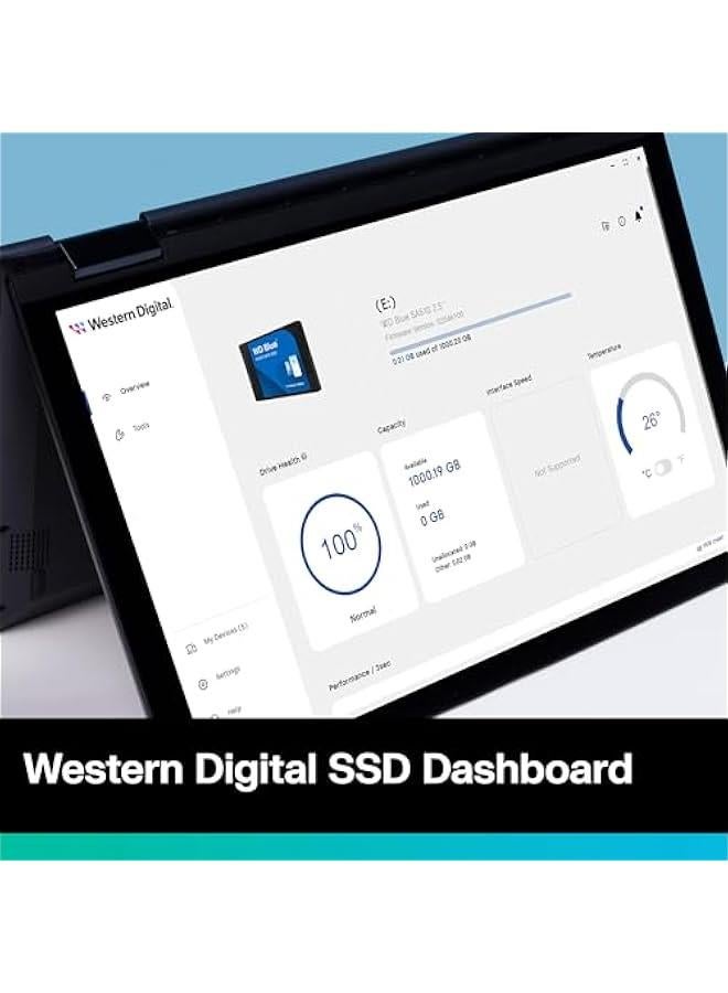 Arabest 2TB Western Digital Blue SA510 SSD - SATA III 6 Gbps, 2.5''/7mm, Speeds up to 560 MB/s.  - Image 4