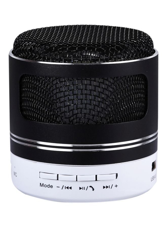 NIBEMINENT Portable Bluetooth Speaker With Built-in Mic Black - Image 1